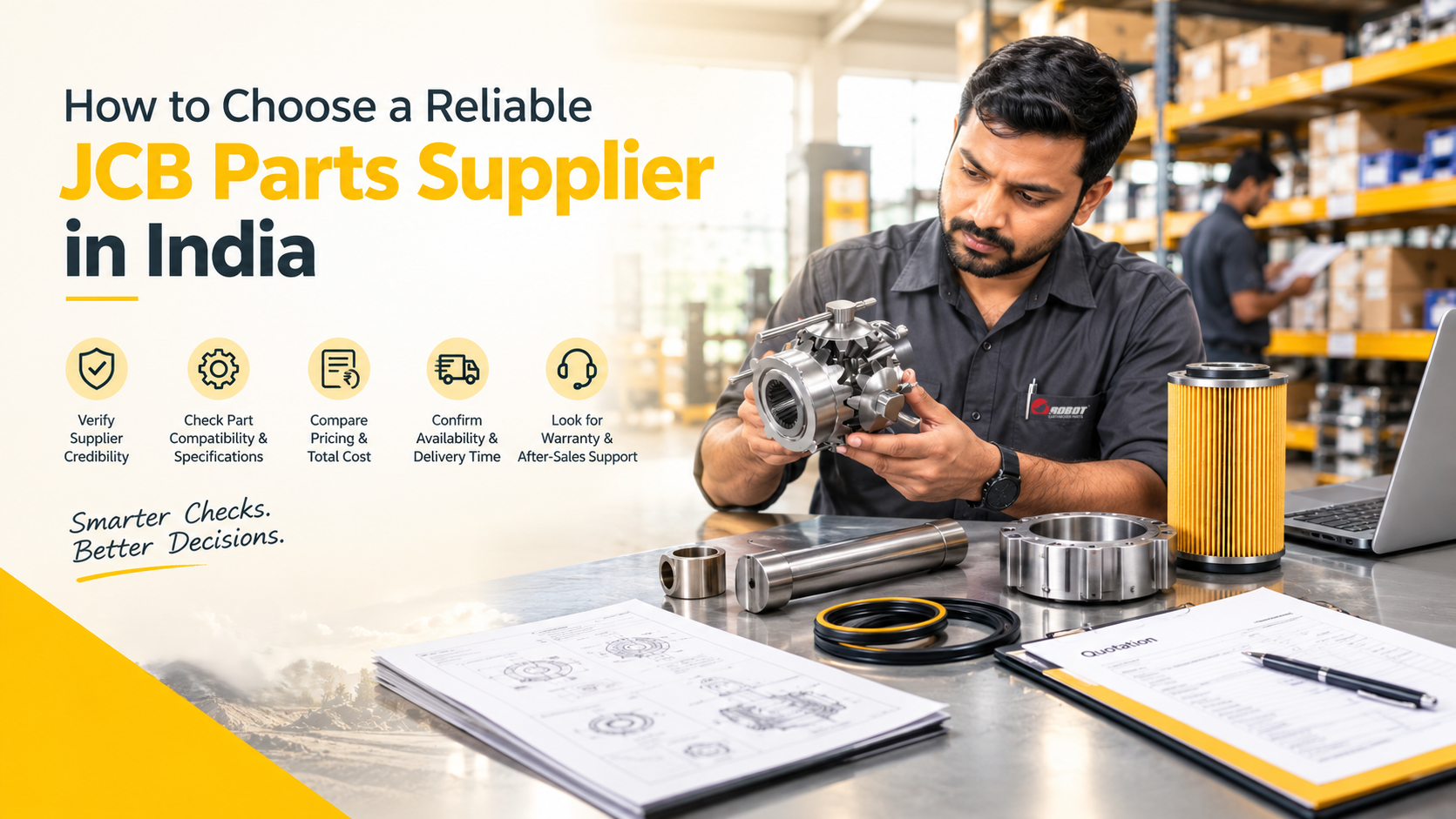 JCB Parts Manufacturers in India: Why It Matters Where Your Parts Come From